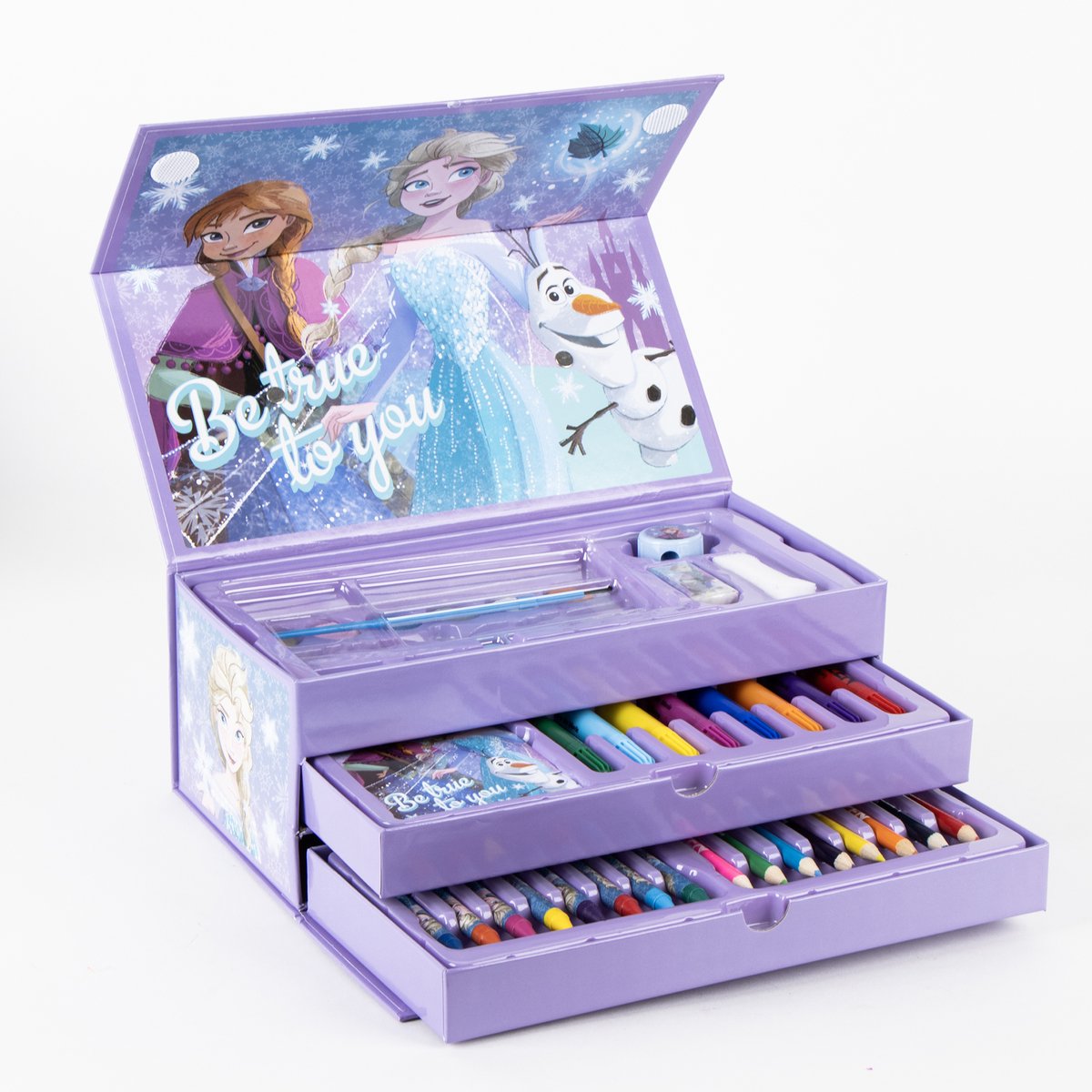 Frozen Tekenset Kind – Knutselen Meisjes – 44-delig Tekenen — afbeelding 6