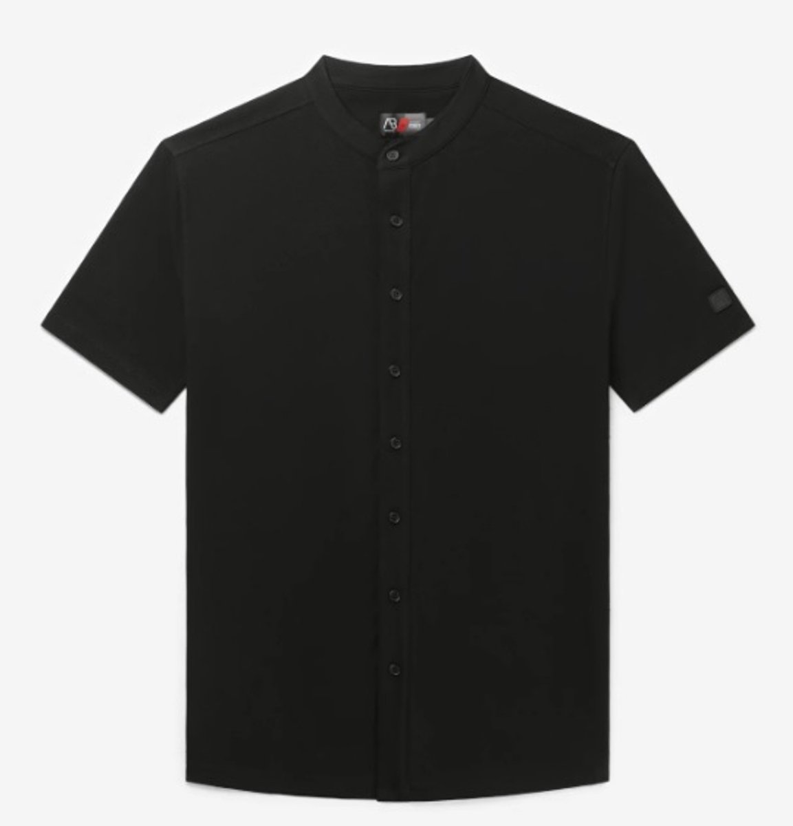 AB Lifestyle - Button Up Short-Sleeve - EXTRA SLIMFIT | Dark Navy - Heren - Maat: XS