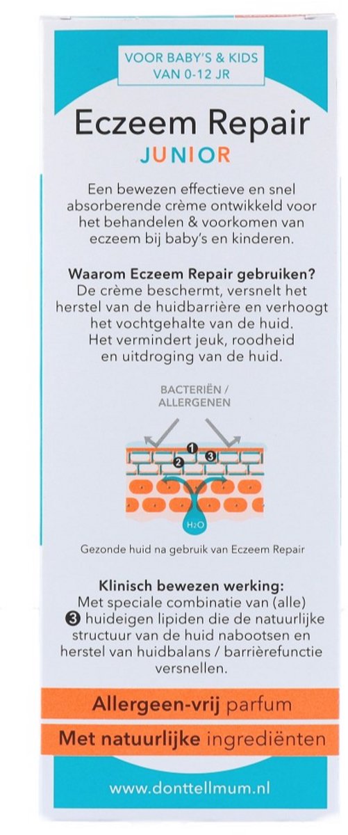 donttellmum - Eczeem Repair Creme - 50 ml van donttellmum — afbeelding 4