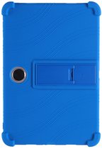Coverup Tablethoes geschikt voor OPPO Pad SE Hoesje - Siliconen Back Cover met Kickstand - Blauw