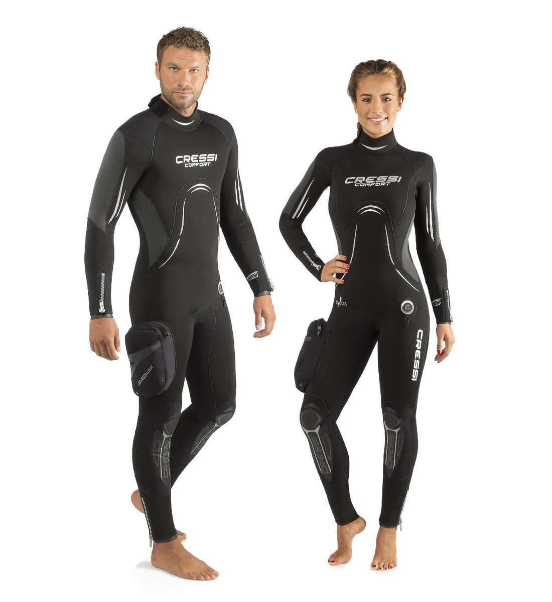 CRESSI COMFORT DAMES 1-DELIG WETSUIT 7 MM M/3