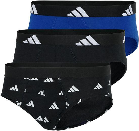Adidas Basic Brief Men Sous-vêtements pour hommes Slips Sous-vêtements, lot de 3