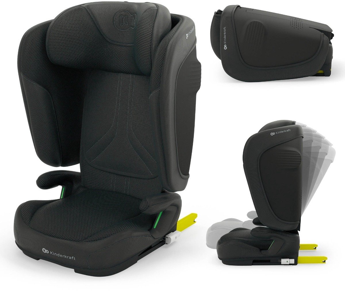 Kinderkraft UNITY 2 Autostoel - opvouwbaar, ISOFIX, 100-150 cm