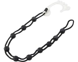 Scoby - Sokkenhouder - Waslijnclip - Organizer voor sokken - Sock Line - 10 paar - Wit