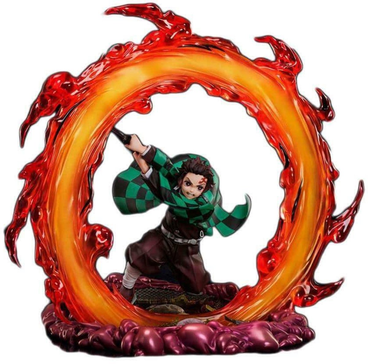 Aniplex Demon Slayer 1/8 Figure-Tanjiro Hinokami Kagura (Diversen) Nieuw