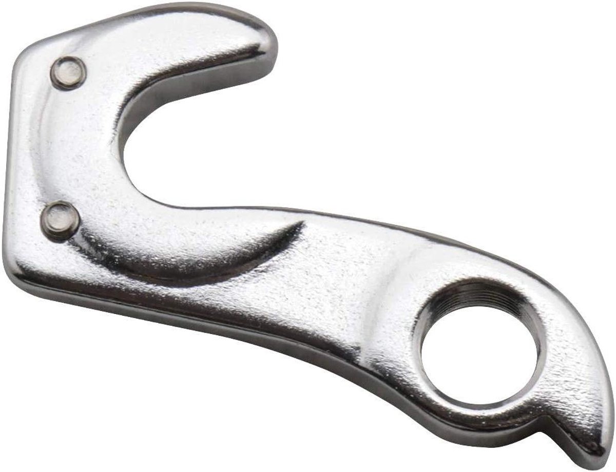 Allecto Plus - Achter Gear Mech Derailleur Hanger Drop Out Adapter voor Fiets - Zilver - Aluminium - MTB Racefiets.