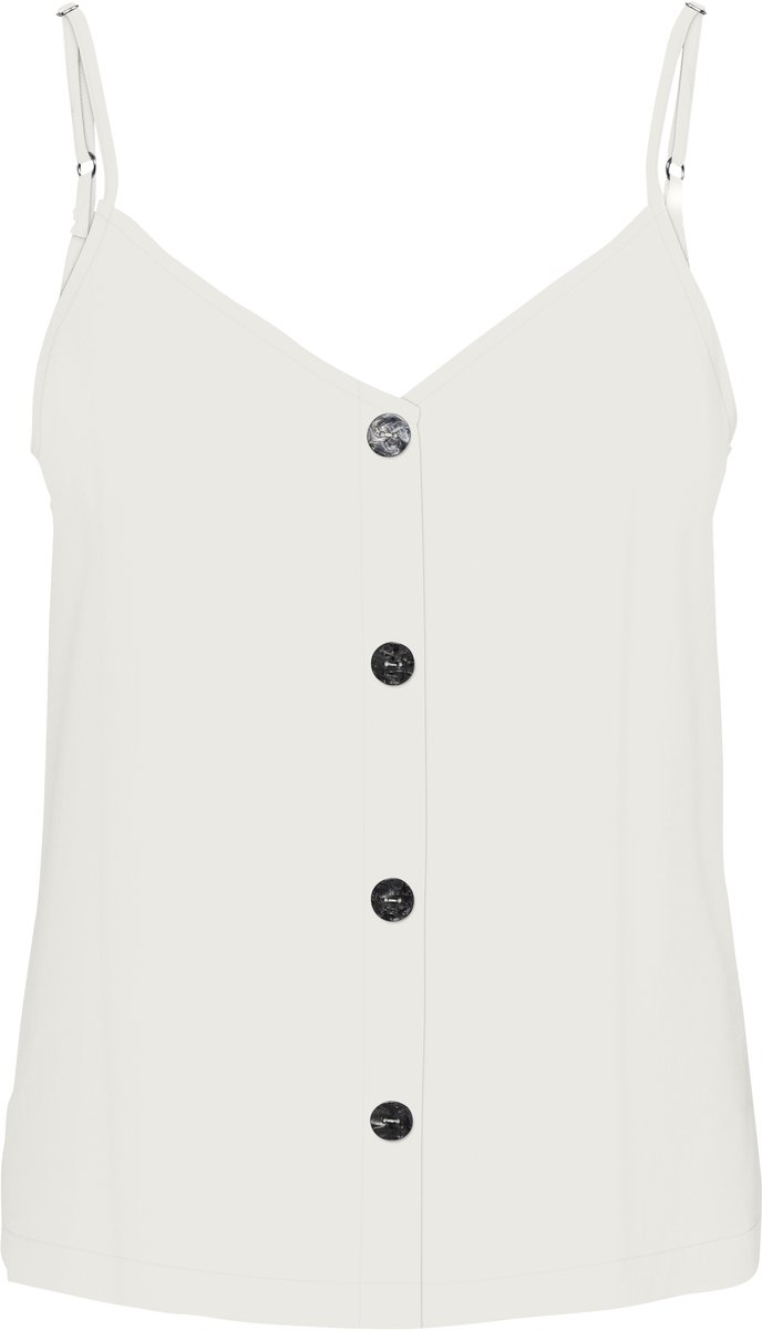 ONLY - ONLNELLY LIFE BUTTON SINGLET SOLID NOOS - Dames - Blouses