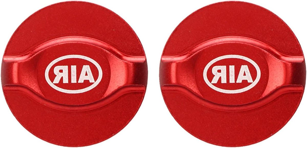 Allecto Plus - Fietsvoorvorkafdekking 2 Stuks in Rood voor Mountainbike en Racefiets - Bescherming tegen Schokken en Luchtgas