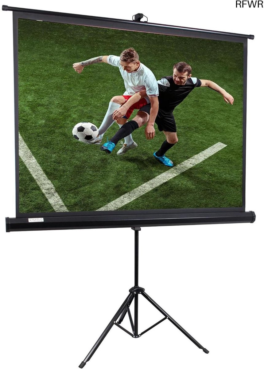 RFWR® Projectiescherm 60 inch met Statief - Hoogteverstelbaar en Opvouwbaar