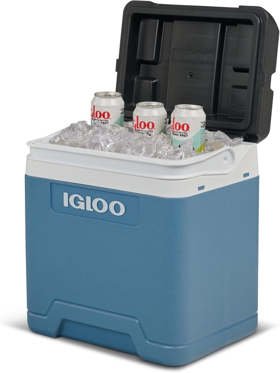 RFWR® Passieve koelbox 27 liter - IJsblauwe thermobox voor camping en buitengebruik van RFWR — afbeelding 5