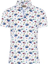 R2 Amsterdam Polo Multicolor 105.POLO.008 073 XXXL bol
