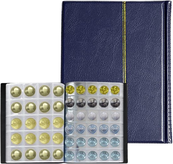 Verzamelalbum Voor 540 Munten - Perfecte Bewaaroplossing Met Transparante Bladen 2