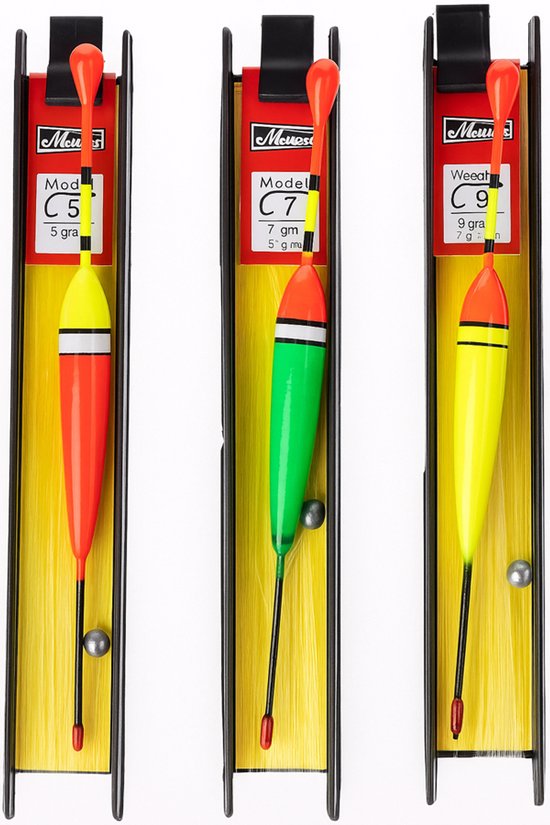 3 Stuks - Dobberset - Dobber - Vissen - Karpervissen - visdobber - vishaak