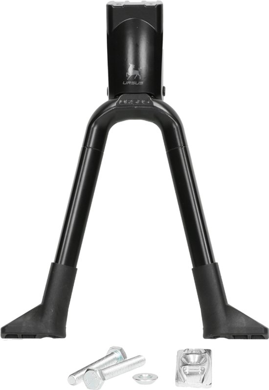 Ursus XLC KS-D03 Cavalletto A Due Gambe – 28 Cm (300 Mm), Nero, Per Bicicletta