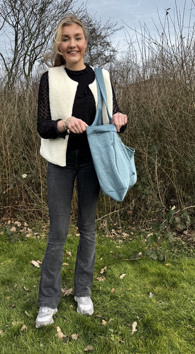 ZENSEOUS Duurzaam Yoga Sport Shopper Strand Cabine Reis Tas Licht Groen of Blauw van ZENSEOUS — afbeelding 3