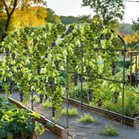 RSTYS Metalen boog bruiloft tuin klimplanten,Tuinboog Trellis