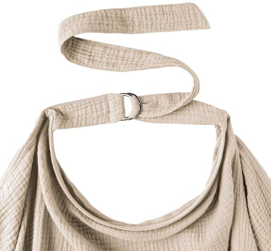 Verpleegdoek - Babyvoedingsmousseline - Verpleeghoes - 75*95cm - Ademend - Katoenen Verpleeghoes - Verpleegsjaal - Voor Moeder Verpleegschort - Multifunctionele Autostoelkap (Khaki) van Gumii. — afbeelding 5