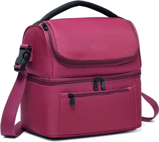Sivayes Geïsoleerde Lunchtas - Thermische Tas | Draagbare Koeler | Lunchbox - Voor... | Bol