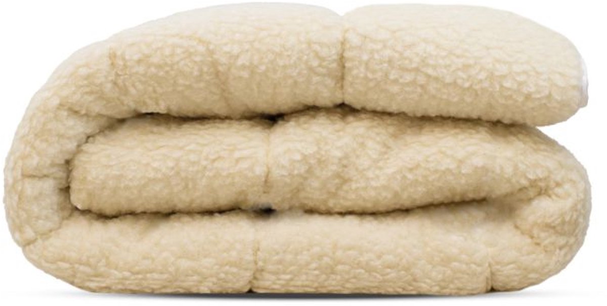 Topmerk wollen onderdeken (B-keuze) Hoogwaardige 100% wollen matrasoplegger. Heerlijk warm en zacht slapen op een luxe woltopper met klein schoonheidsfoutje 60x120 DUURZAMERE KEUZE.