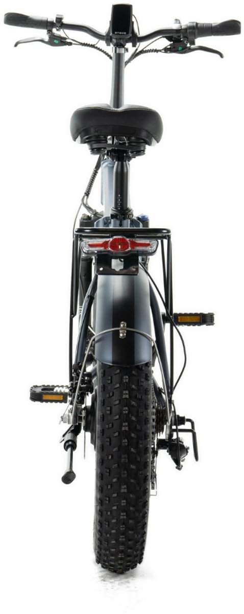 ENGWE EP-2 Boost Elektrische Vouwfiets - Fatbike - 20 Inch - 250W Motor - 7 Versnellingen - 120 km Actieradius - Mechanische Schijfremmen - Grijs — afbeelding 3