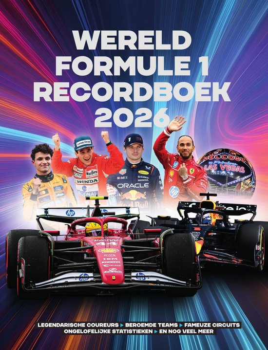 Wereld Formule 1 recordboek 2026 - cover