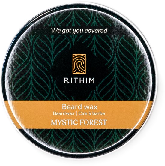 Rithim® Baardwax Mystic Forest 50ml - baardstyling - geparfumeerd - baardvoeding en fixatie - baardgel - Beard Wax
