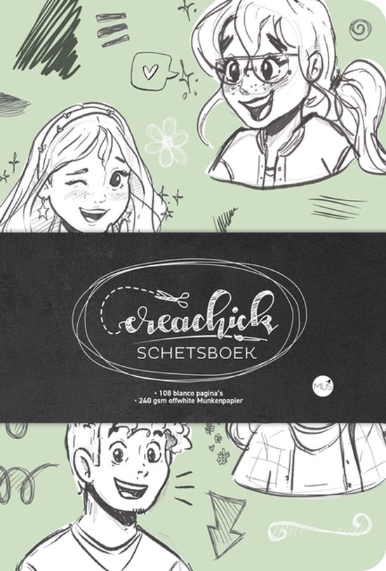 CreaChick Schetsboek