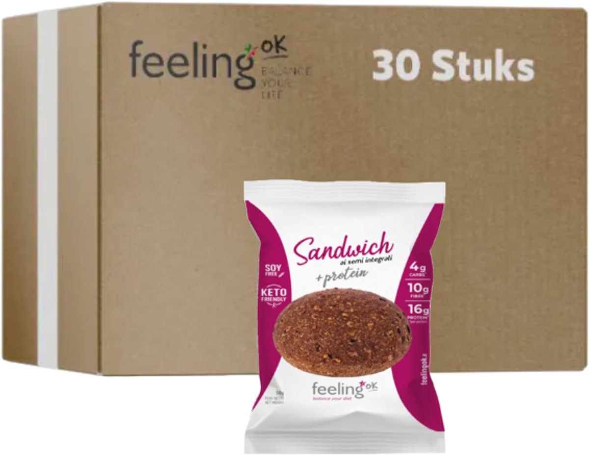 Feeling OK | Sandwich Meerzaden | 30 stuks | 30 x 50 gram