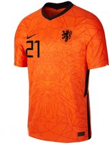 Nike Sports Shirt - Taille S - Unisexe - Orange