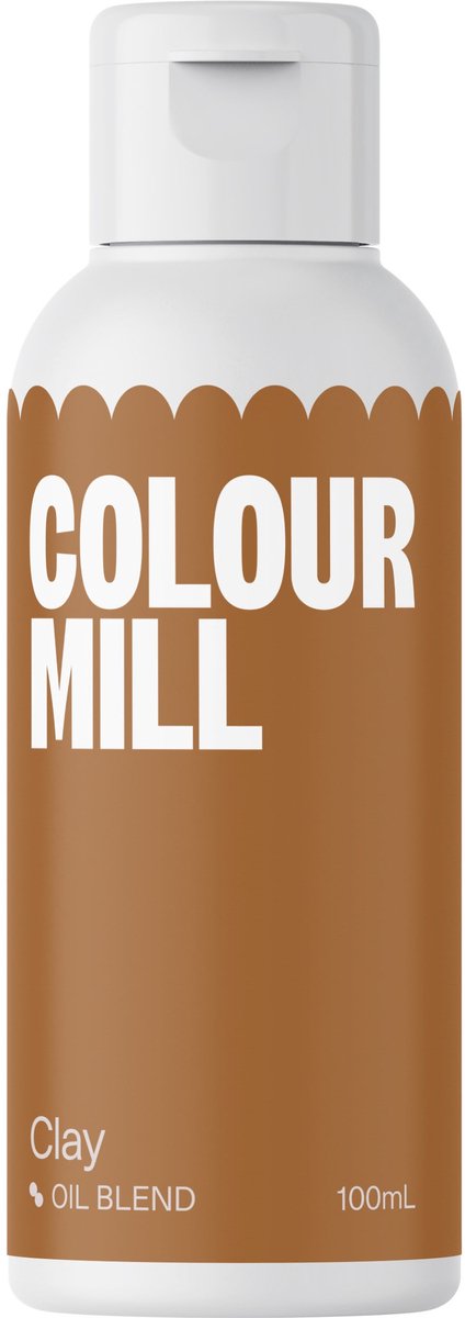 Colour Mill Oil Blend Voedingskleurstof op Oliebasis - Clay - 100 ml