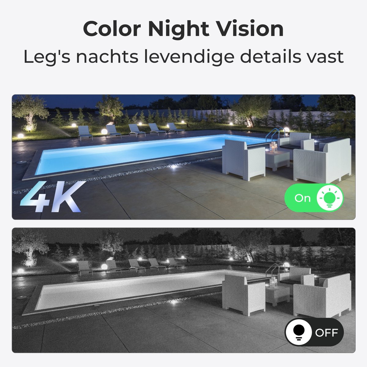 Reolink 4K camerabewaking buiten op batterij, Draadloos - afbeelding 2
