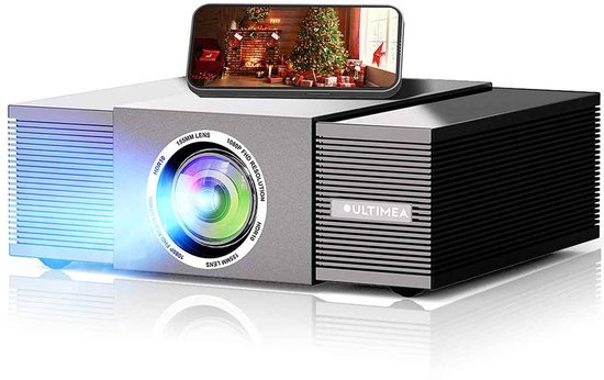 ULTIMEA Smart Beamer - Projector - met Autofocus, 6D Keystone, 900 ANSI Lumen, Native 1080P Full HD, 30W Speaker, WiFi 6 & Bluetooth Projector - Zwart