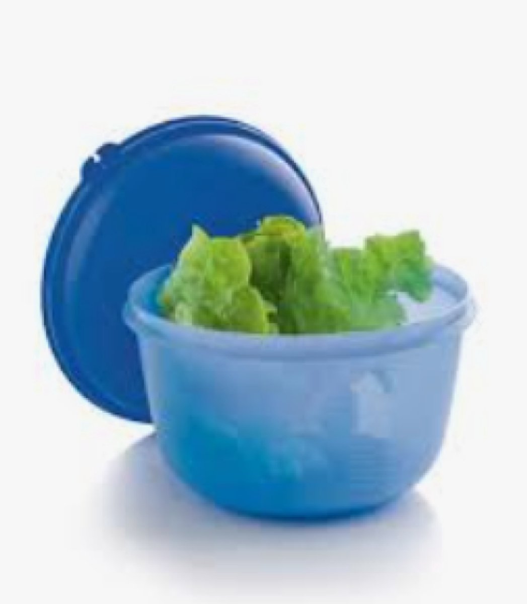 Coupe à Fruits Tupperware Série Élégance - Saladier Vert Vintage