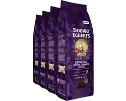 Douwe Egberts Espresso Extra Donker Koffiebonen - 4 x 500 gram