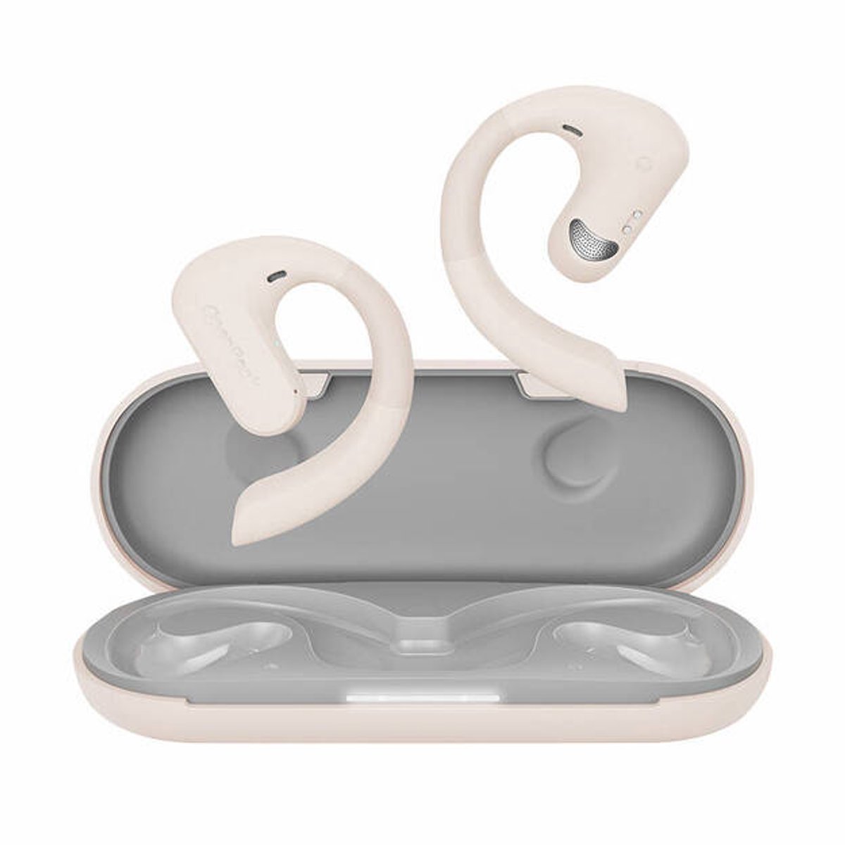 Openrock - S Creme - Draadloze Open-Ear Hoofdtelefoon - Bluetooth - Lange batterij - Ruisonderdrukking - draadloos - TubeBass™ Technologie