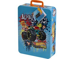 Klein Toys - Hot Wheels Monster truck showcase - geschikt voor 8 auto's - meeneemkoffer