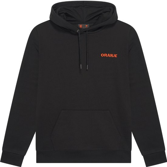 Sweat à capuche Nederlands Elftal pour homme - Taille XL - Zwart - Voetbal - KNVB - Sweat-shirt - Style de vie - Fanwear - Merchandise officiels