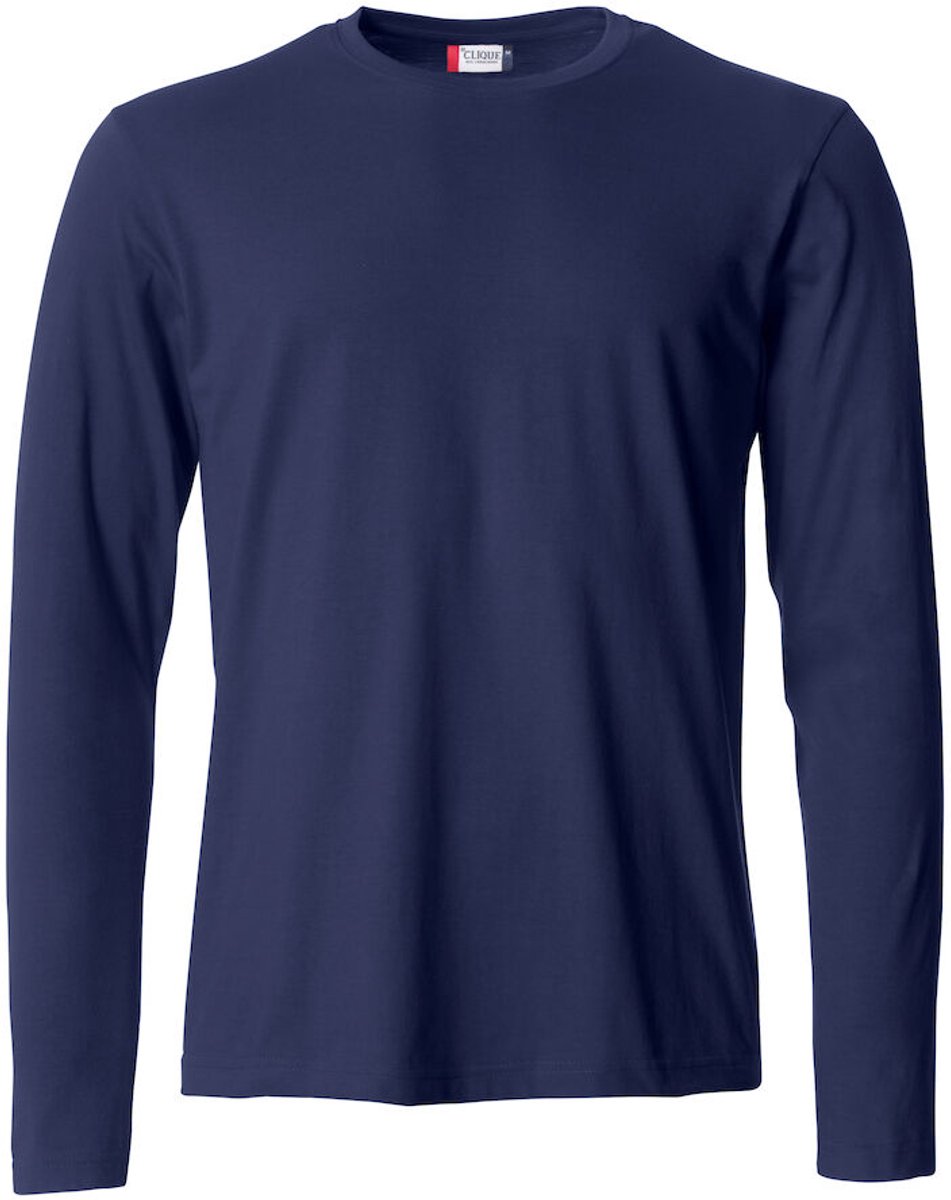 Clique Basic-T L/S 029033 - Dark Navy - 3XL
