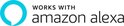 Werkt met Amazon Alexa logo