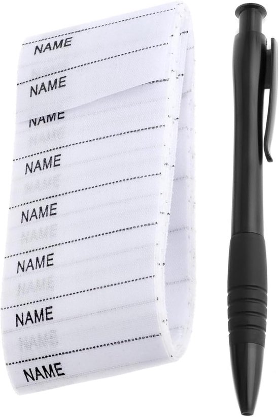 DORTEX-Naambandjes, geweven textieletiketten zelf samenstellen