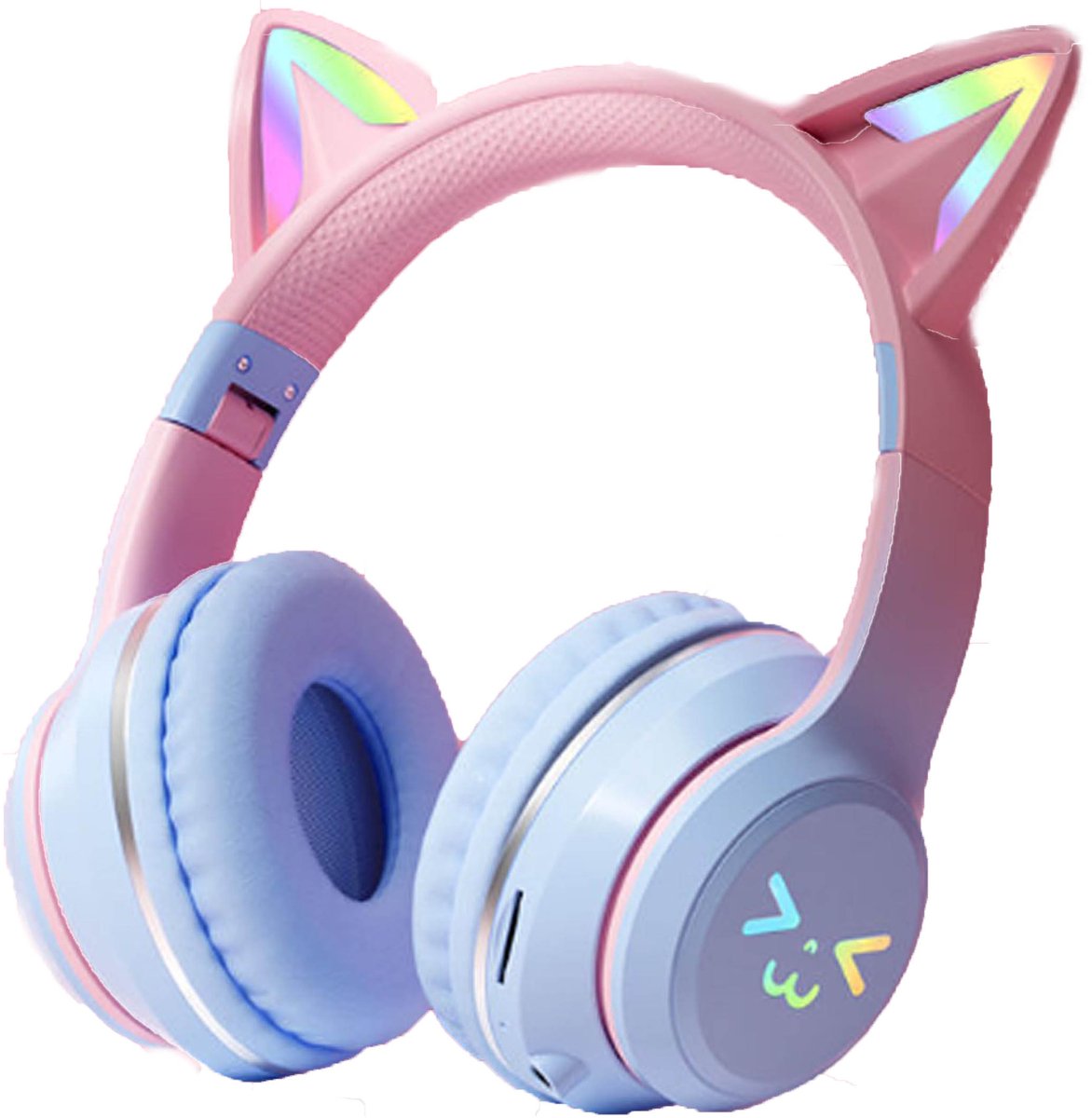 KINSI Hoofdtelefoon draadloos - Opvouwbaar Ontwerp - Bluetooth 5.0 - voor zowel kinderen als volwassenen