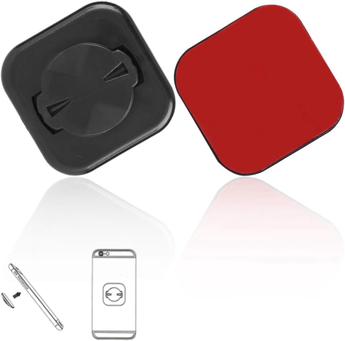Support déporté long K-Edge MAX XL aluminium pour compteur Garmin et caméra Support déporté long K-Edge MAX XL aluminium pour compteur Garmin et caméra