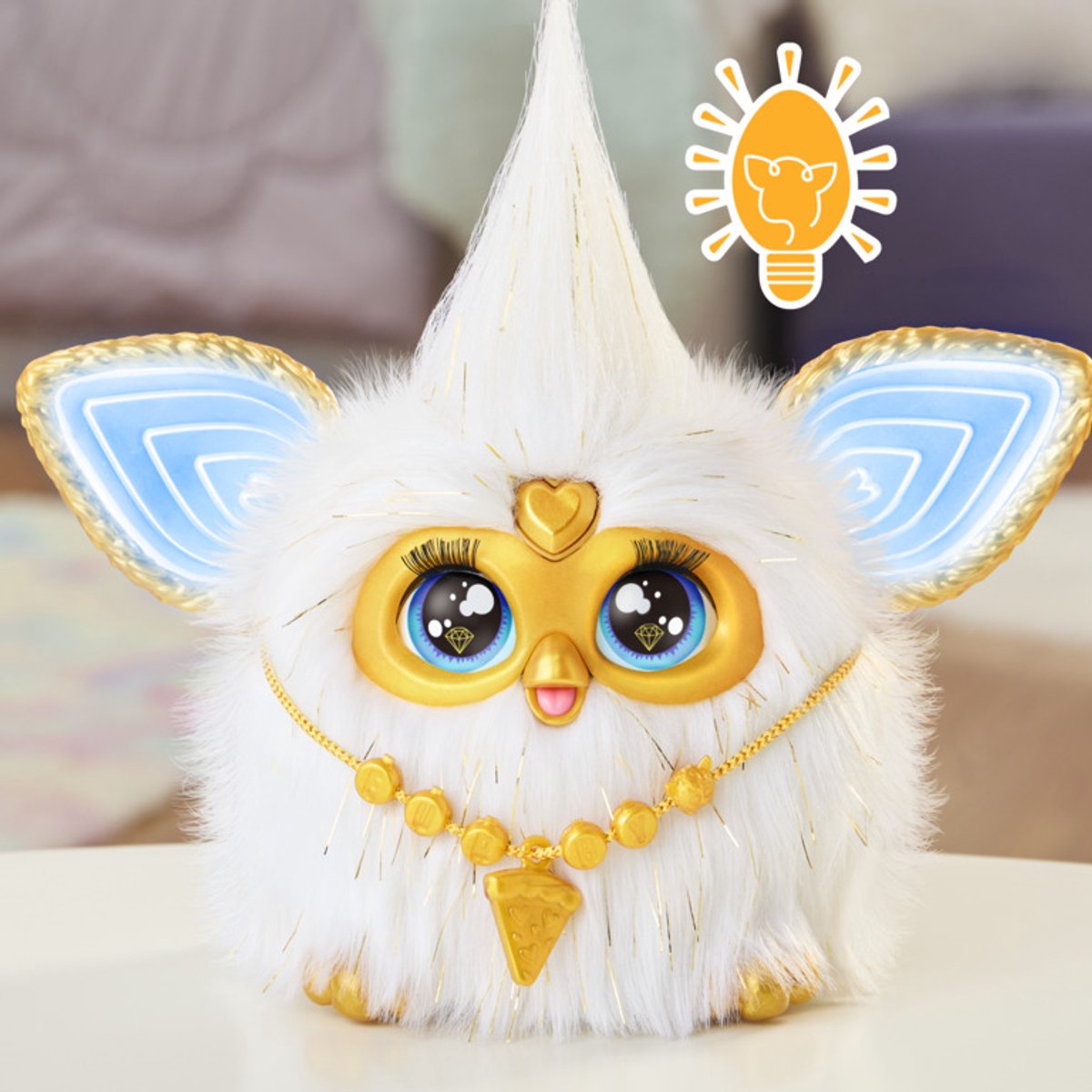 Furby Gouden Glamour - Interactieve Knuffel - Nederlandstalig — afbeelding 4
