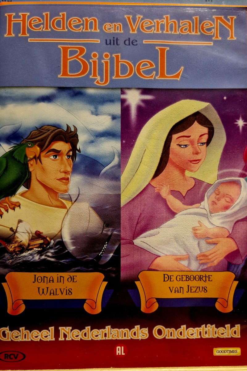 Helden en Verhalen uit de Bijbel - Jona In De Walvis + De Geboorte Van Jezus (DVD)