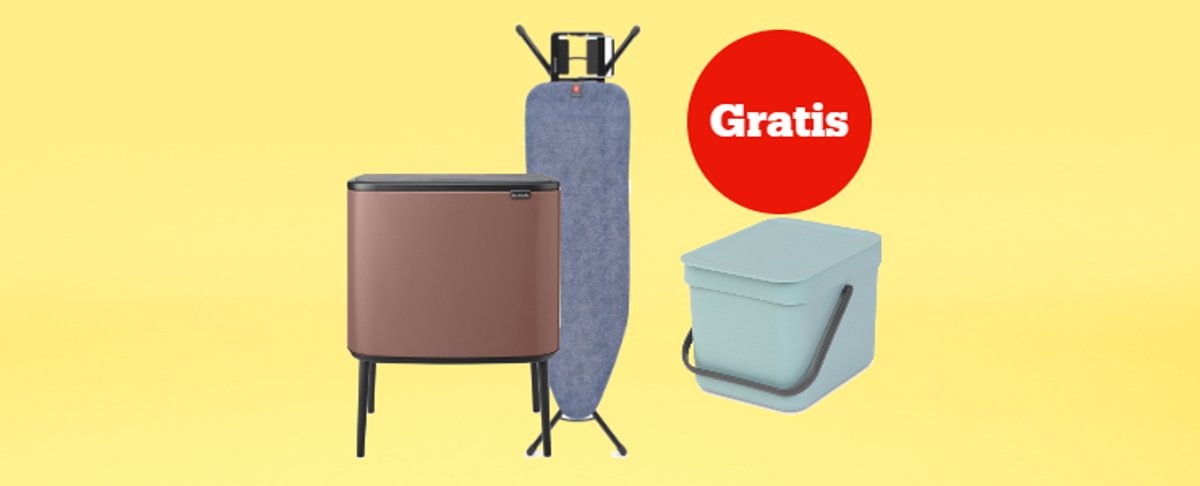 Gratis aanrecht vuilbakje