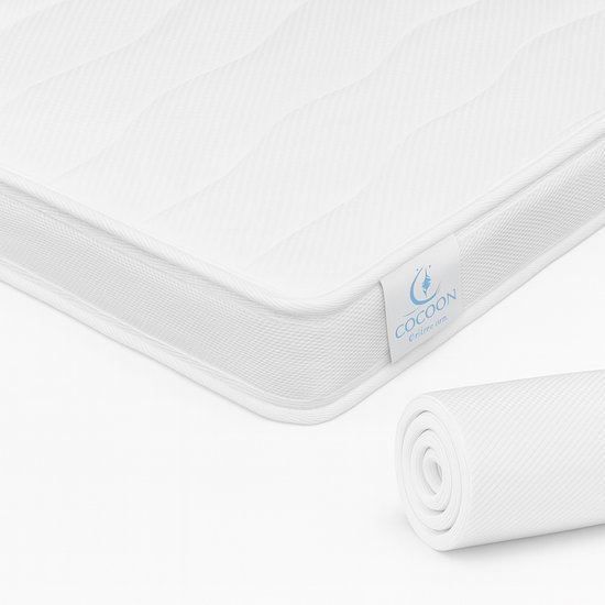 Topmatras 3D - PREMIUM VENTILEREND - 160x200 - 11CM - HR Koudschuim - Stevig - Bamboo Hybrid - Topdekmatras - Afritsbaar Wasbaar Tijk - Orthopedisch - Anti-allergisch - Anti Bacterieel - CertiPUR® en Okoetex gecertificeerd