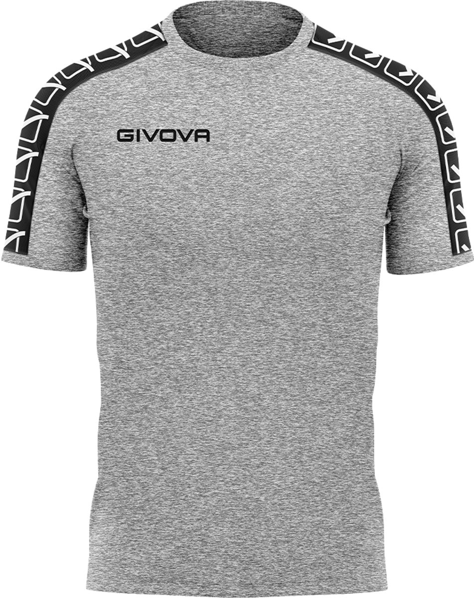 Sport-T-shirt Givova Katoenband Zwart 2xl - XL