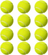 12-pack tennisballen – Duurzame en hoogwaardige tennisballen voor training en competitie, ideaal voor tennissers van alle niveaus, eersteklas prestaties en duurzaamheid met Kajal Sticker