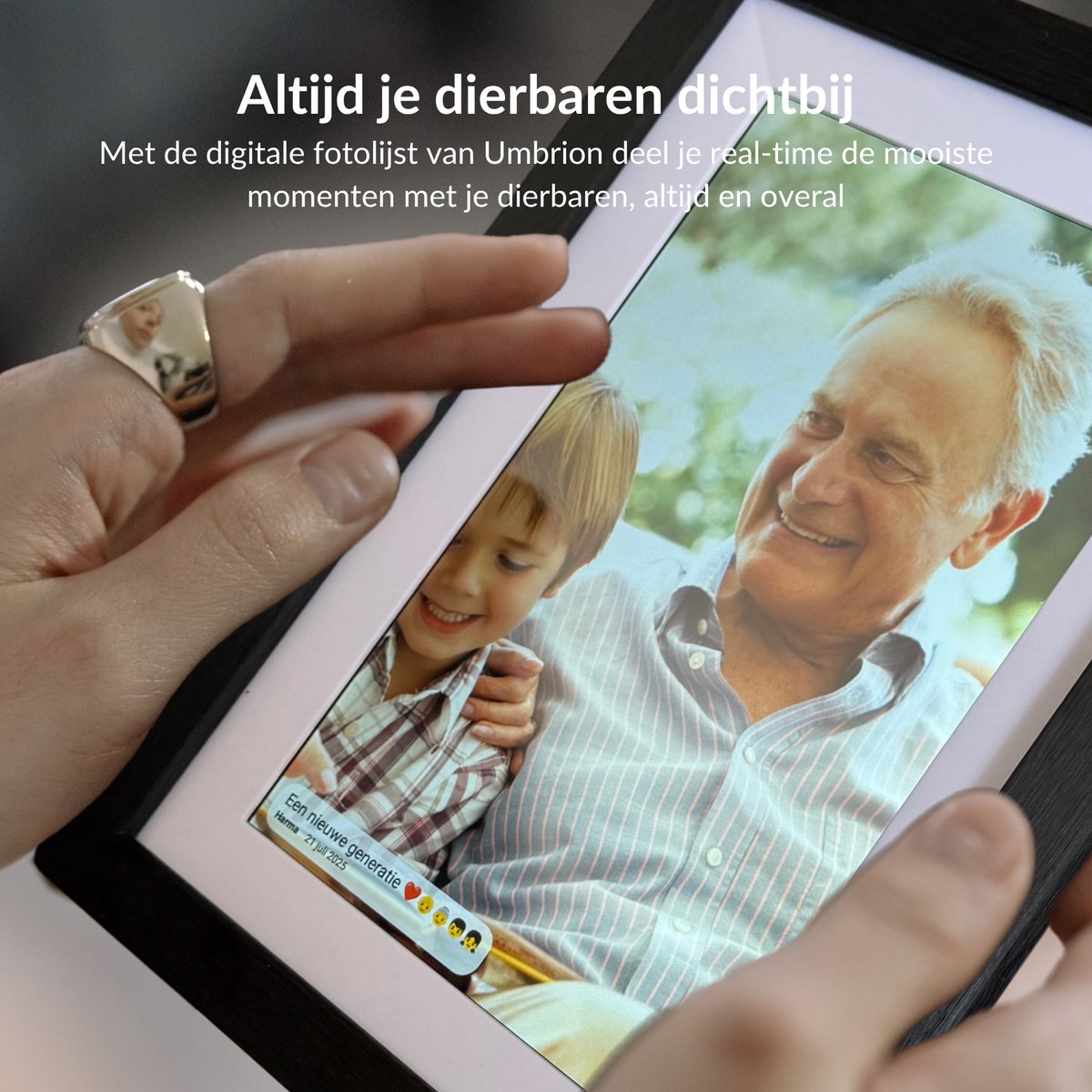 UMBRION 10.1" Digitale Fotolijst WiFi thumbnail 4