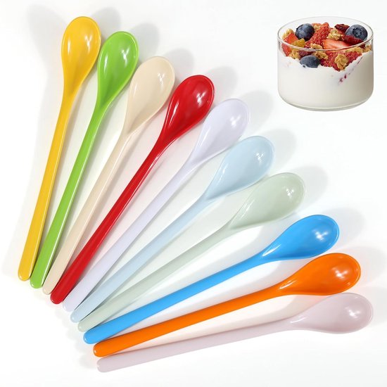 Rice melamine lepels lang Simply Yes! colours